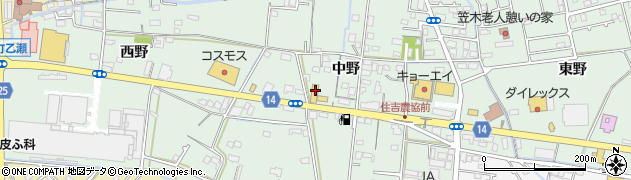 徳島県板野郡藍住町笠木中野84周辺の地図