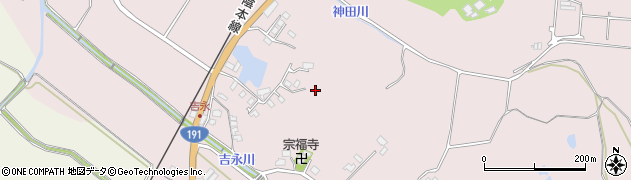 山口県下関市豊浦町大字吉永周辺の地図