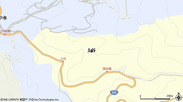 〒640-1162 和歌山県海南市上谷の地図