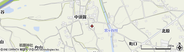 徳島県上板町（板野郡）神宅（前田）周辺の地図