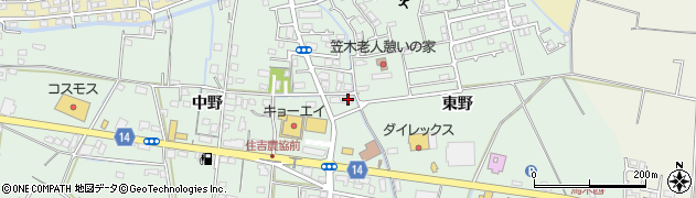 徳島県板野郡藍住町笠木中野178周辺の地図