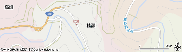 和歌山県紀美野町（海草郡）桂瀬周辺の地図