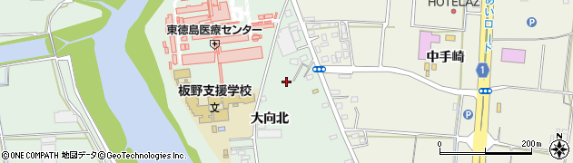 徳島県板野郡板野町大寺大向北周辺の地図