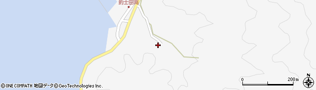 広島県呉市倉橋町釣士田6882周辺の地図