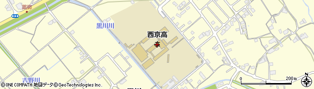 山口県立西京高等学校周辺の地図