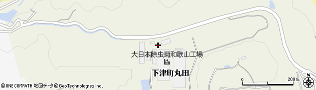 和歌山県海南市下津町丸田1180周辺の地図