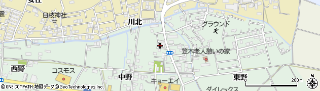 徳島県板野郡藍住町笠木中野144周辺の地図