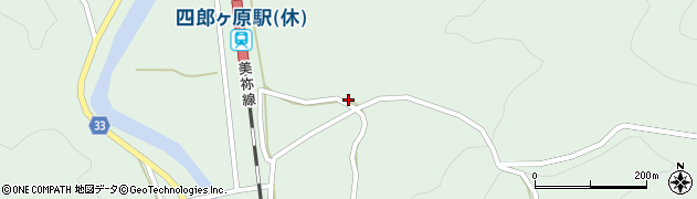 山口県美祢市東厚保町（川東大向上）周辺の地図