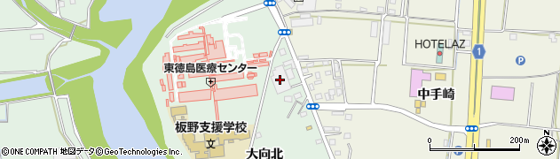 徳島県板野郡板野町大寺大向北95周辺の地図