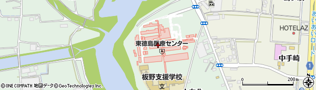 国立病院機構　東徳島医療センター周辺の地図
