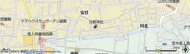 徳島県板野郡藍住町矢上周辺の地図