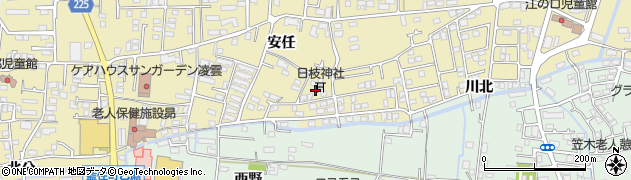徳島県藍住町（板野郡）矢上周辺の地図