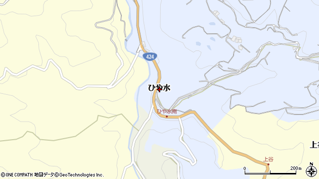 〒640-1165 和歌山県海南市ひや水の地図