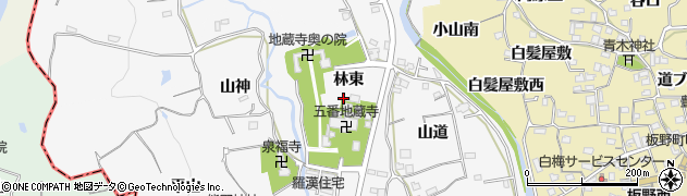 徳島県板野町（板野郡）羅漢（林東）周辺の地図
