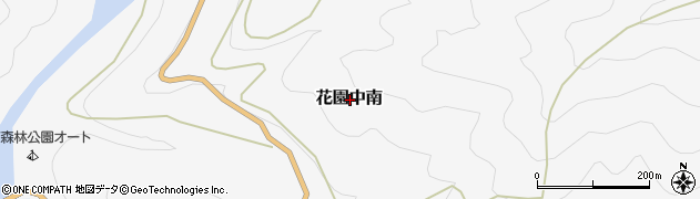 和歌山県伊都郡かつらぎ町花園中南周辺の地図