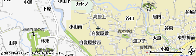 徳島県板野郡板野町那東白髪屋敷7周辺の地図
