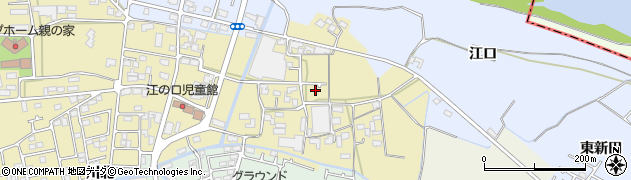 徳島県板野郡藍住町矢上江ノ口周辺の地図