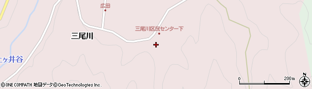 和歌山県海草郡紀美野町三尾川420周辺の地図