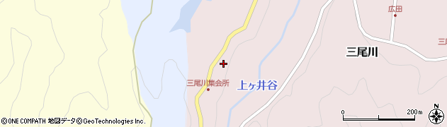 和歌山県海草郡紀美野町三尾川709周辺の地図