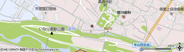 香川県三豊市豊中町本山甲1755周辺の地図