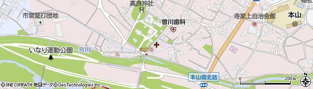 香川県三豊市豊中町本山甲1764周辺の地図