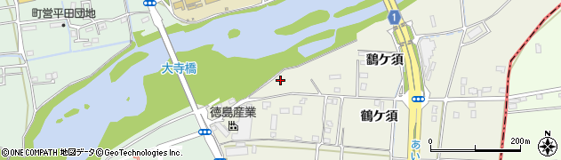徳島県板野町（板野郡）川端（南川岸）周辺の地図