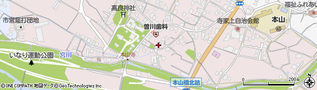 香川県三豊市豊中町本山甲1774周辺の地図
