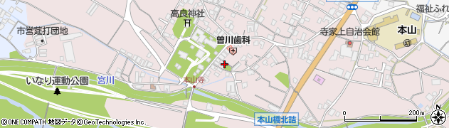香川県三豊市豊中町本山甲1767周辺の地図