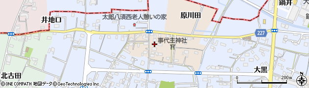 徳島県北島町（板野郡）太郎八須（新堀）周辺の地図