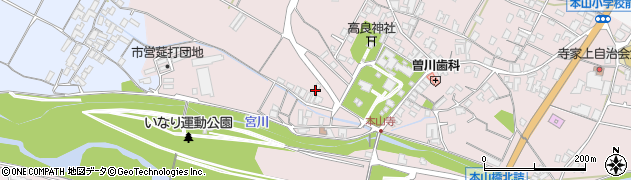 香川県三豊市豊中町本山甲1742周辺の地図