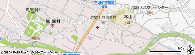 香川県三豊市豊中町本山甲1245周辺の地図