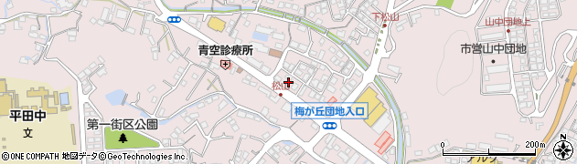 濱本政博　税理士事務所周辺の地図