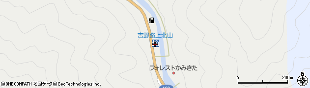 奈良県吉野郡上北山村河合1周辺の地図