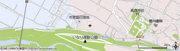 香川県三豊市豊中町本山甲1705周辺の地図
