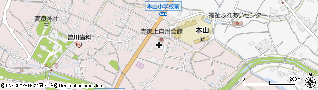 香川県三豊市豊中町本山甲1246周辺の地図