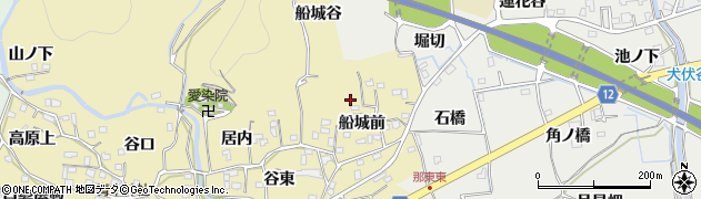 徳島県板野町（板野郡）那東（船城前）周辺の地図