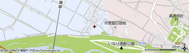 香川県三豊市豊中町岡本2094周辺の地図