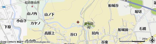 徳島県板野町（板野郡）那東（キビガ谷口）周辺の地図