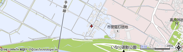 香川県三豊市豊中町岡本2090周辺の地図