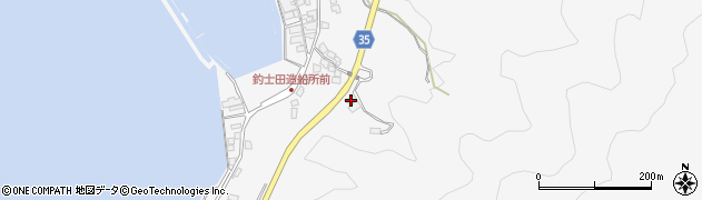 広島県呉市倉橋町釣士田7044周辺の地図