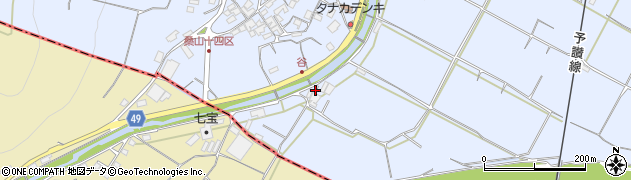 香川県三豊市豊中町岡本2268周辺の地図