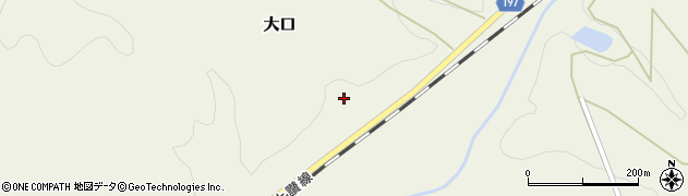 香川県まんのう町（仲多度郡）大口周辺の地図