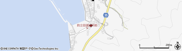 広島県呉市倉橋町釣士田7033周辺の地図