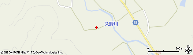 山口県下関市菊川町大字久野1595周辺の地図