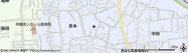 徳島県藍住町（板野郡）乙瀬周辺の地図