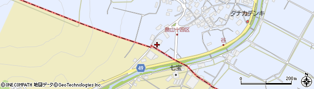 香川県三豊市豊中町岡本2412周辺の地図