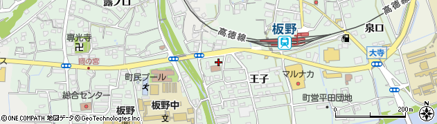 徳島県板野町（板野郡）大寺（王子）周辺の地図