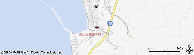 広島県呉市倉橋町釣士田7071周辺の地図