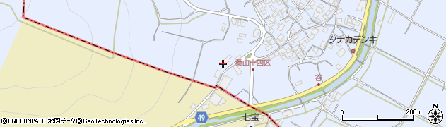 香川県三豊市豊中町岡本3049周辺の地図
