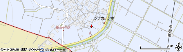 香川県三豊市豊中町岡本2384周辺の地図